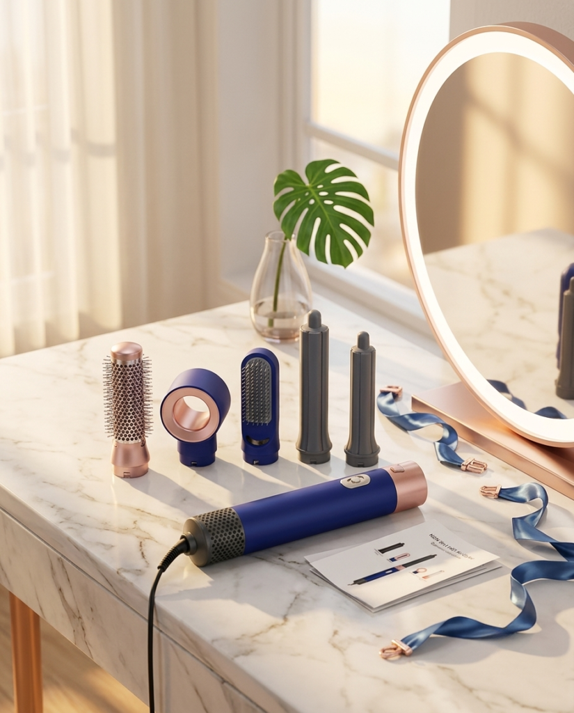 Professional 5 in 1 hot air styler.